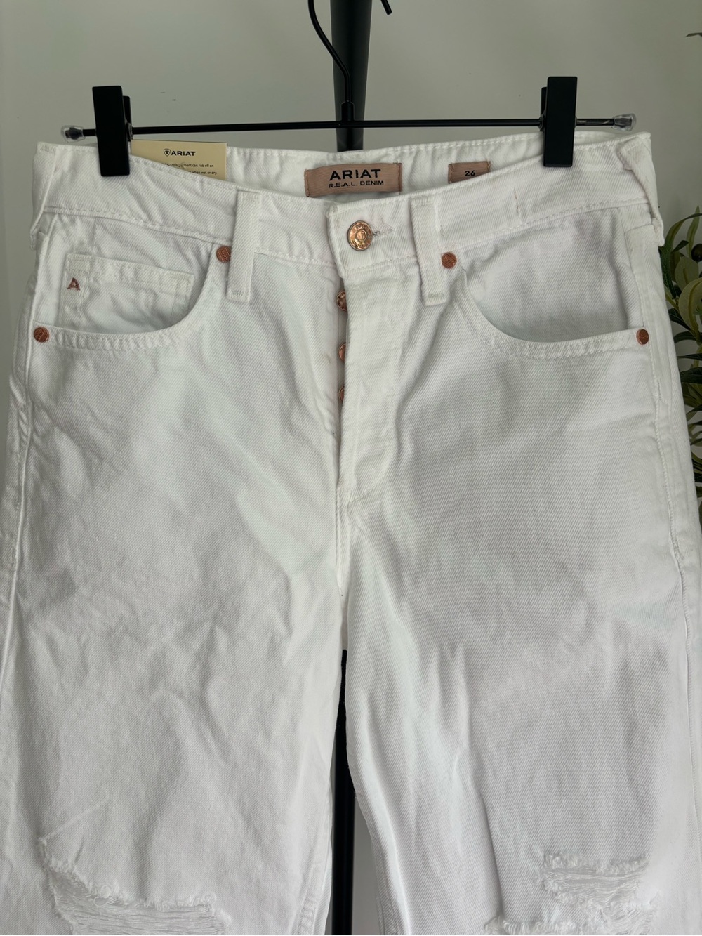 • [ARIAT] High Rise Wide Leg • - Picture 4 of 14